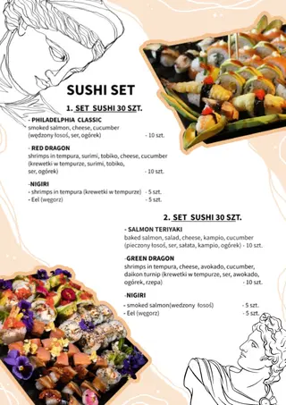 1. Set Sushi 30szt