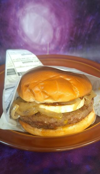 Hamburguesa angus de miel y mostaza