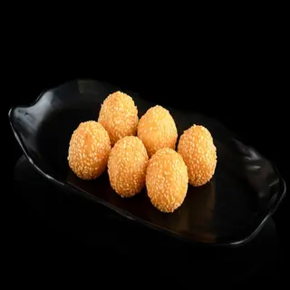Bolas de sésamo (6 uds.)油炸芝麻球