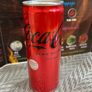 Coca zéro canette
