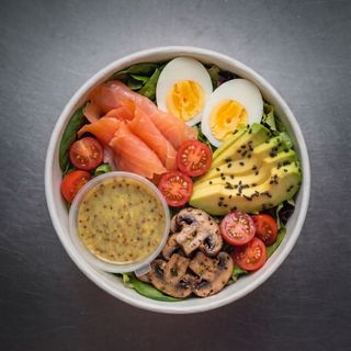 Keto Salmon & Egg Bowl