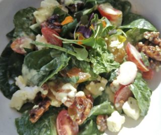 Ensalada de espinacas