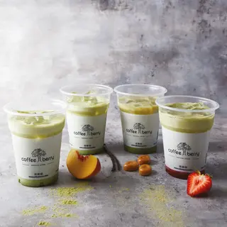 Iced Strawberry Matcha Latte