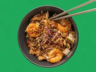 Рис з креветками (280g)