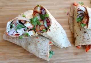 Tikka wrap