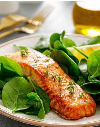 Salmón a la plancha