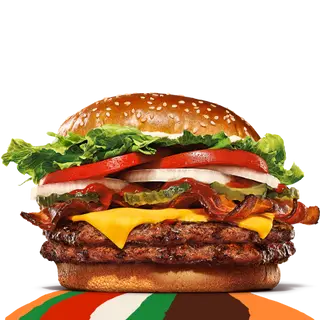 Double Bacon & Cheese Whopper