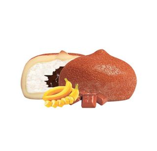 Mochi vegan banana si ciocolata