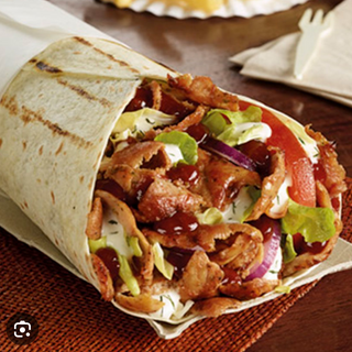 Durum Cheese Kebab Wrap Simples