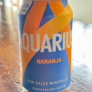 Aquarius Naranja lata 330ml.