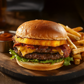 Double Kafanica burger