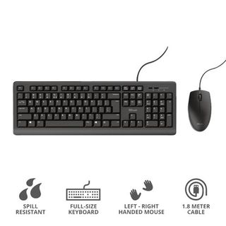 Ratón + Teclado Trust Primo Kit - 8713439239720