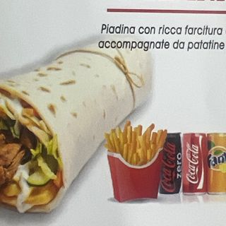 Piadina Kebab  MENU