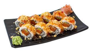 Урамаки филиран бадем и сьомга (200г)