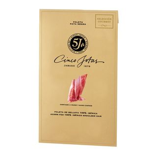 Paleta De Bellota 100% Ibérica Loncheada Cortada A Mano Cinco Jotas Loncheado 80 Gr.