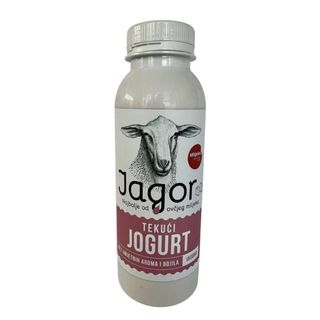 Tekući ovčji jogurt jagoda 330 g Sirana Jagor