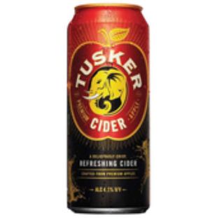 Tusker Refreshing Cider, 330ml