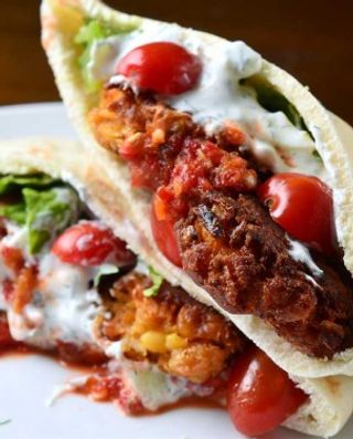 piadina falafel - piadina