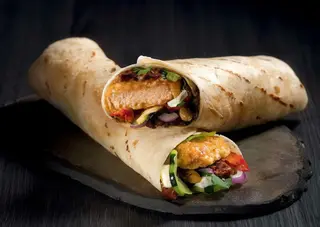 Taco de nuggets