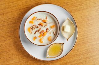 Каша с орехами