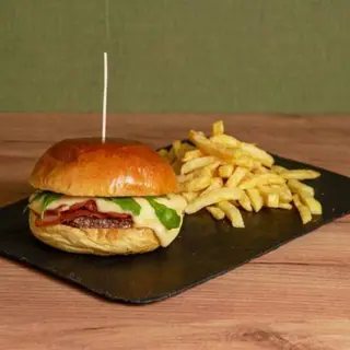 Hamburguesa 4 Quesos