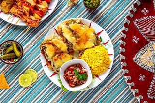 Fileu de pui copt cu bacon, ciuperci  și cașcaval