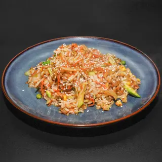 Wok vegi riža