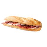 Bocadillo Jamón Y Tomate (Medio)