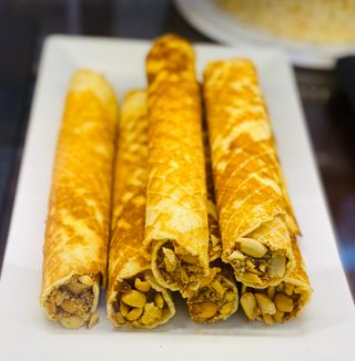 Трубочка зі сгущенним молоком  