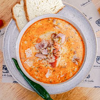 Ciorba ardeleneasca cu tarhon si ciolan