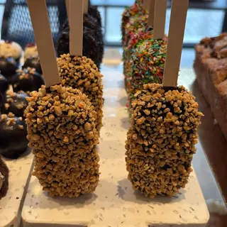 Piruleta de chocolate  sin gluten