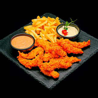 Crispy strips tempura