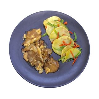 Setas Al Ajillo Con Patatas