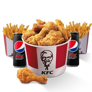 Menú Bucket 6 Piezas para 2