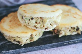 Arepa premium vegana