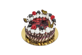 Tort vegan cu afine si lime  1kg