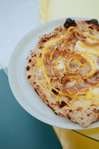 Pizza La Barbara  Blanca