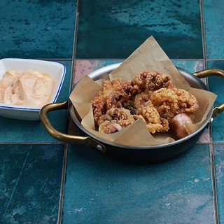 რვაფეხა შემწვარი