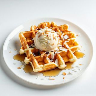 Waffle Bueno coconut