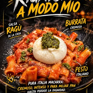 RIGATONI A MODO MIO
