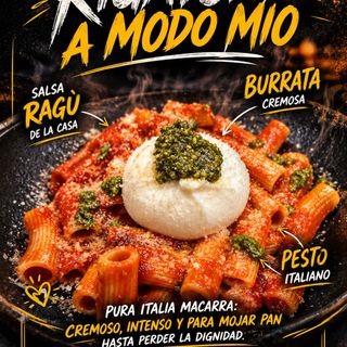 RIGATONI A MODO MIO