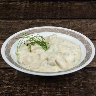 Piept de pui cu sos Gorgonzola