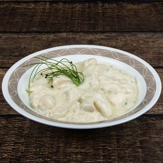 Piept de pui cu sos Gorgonzola