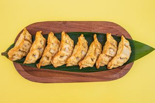 Pierożki gyoza z warzywami vegan