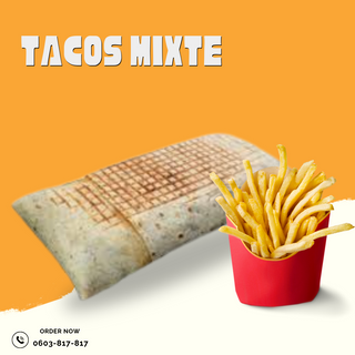 Tacos Mixte -XL  + Frites