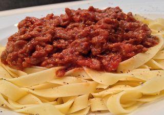 Tagliatelle Bolognaise