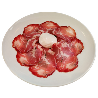 Capocollo e burrata