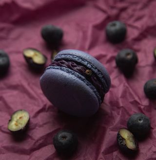 Macaron De Frutos Del Bosque