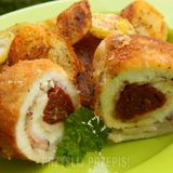 Kotlet  wenecki zestaw z  suszonymi pomidorami i mozzarellą 150g