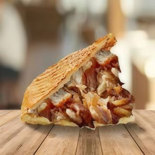 Menú Doner Kebab (Sólo Carne) y salsa